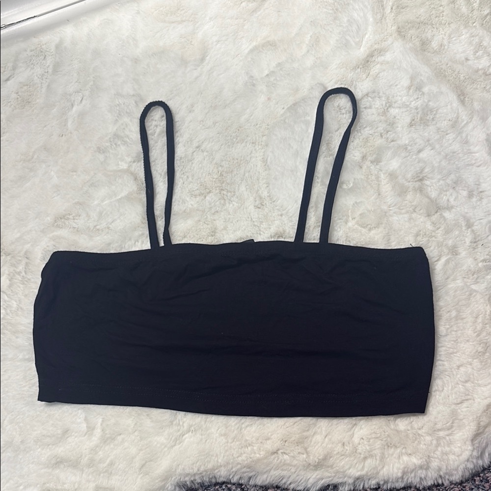 Zaful black Crop Top